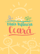 arte com logo do programa Mais Infância Ceará