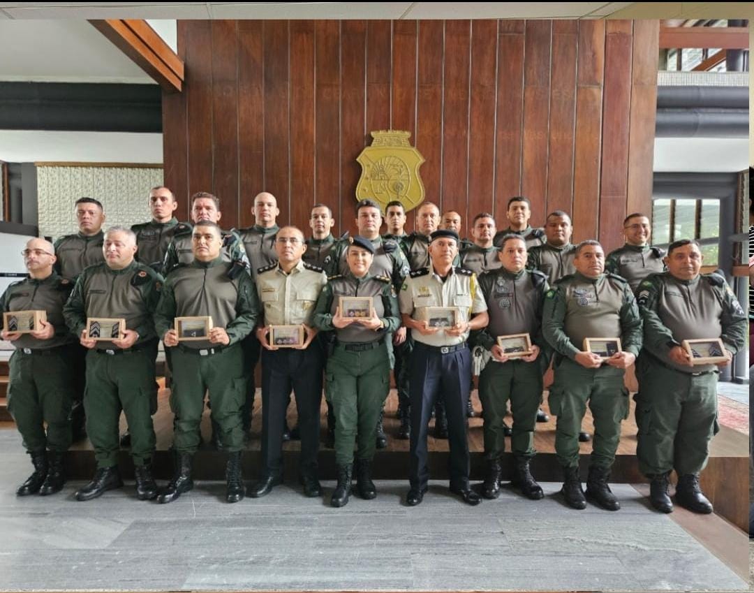 Casa Militar do Ceará promove solenidade em comemoração às Promoções de seu efetivo e da 1ª CPG