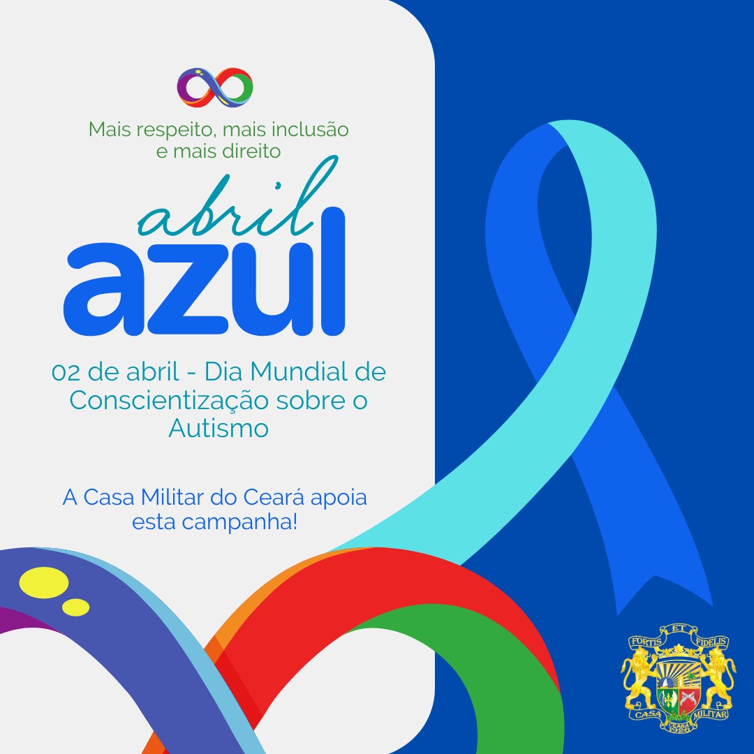 02 de abril – Dia Mundial de Conscientização sobre o Autismo