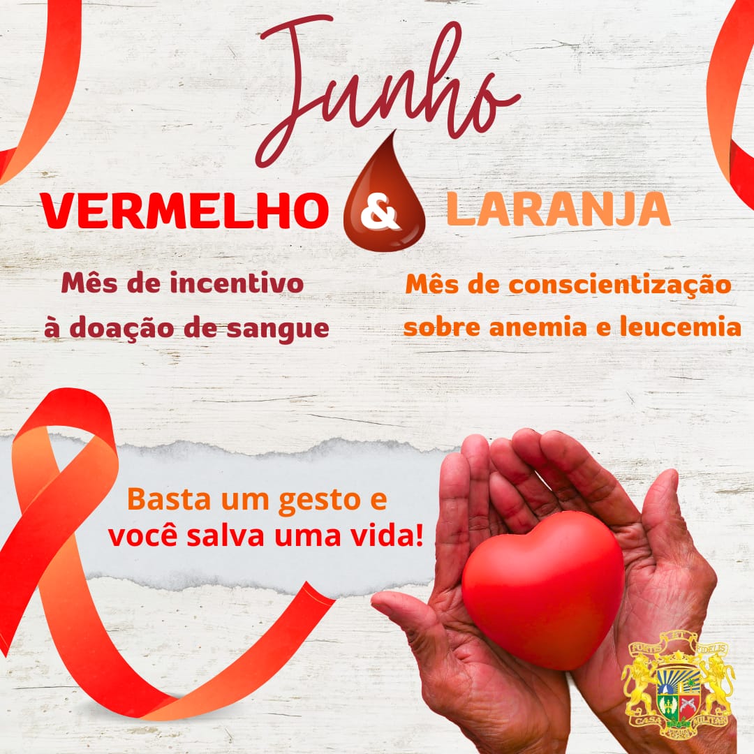 Campanha Junho Vermelho e Laranja