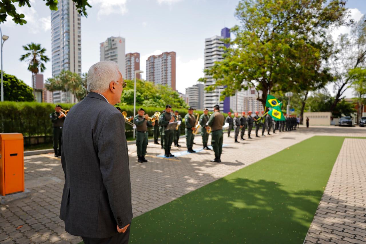 Casa Militar do Ceará é responsável pelo receptivo e segurança do Embaixador do Chipre no Brasil