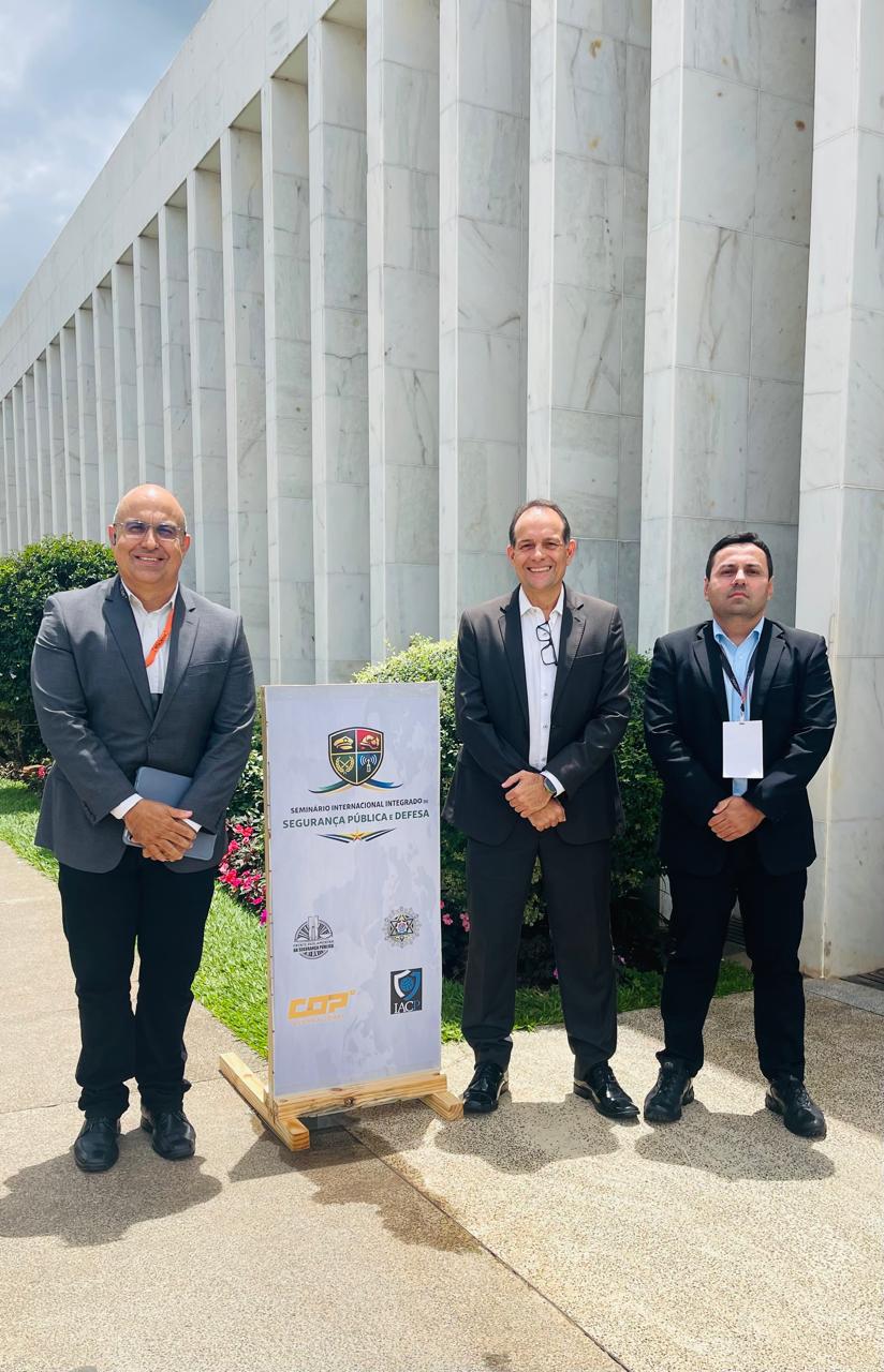 Agentes da Casa Militar participam de Seminário Internacional Integrado de Segurança Pública e Defesa